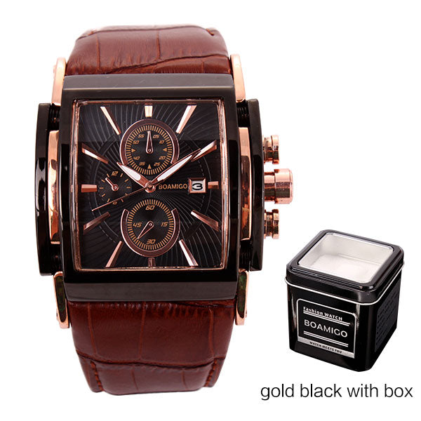 BOAMIGO men quartz watches