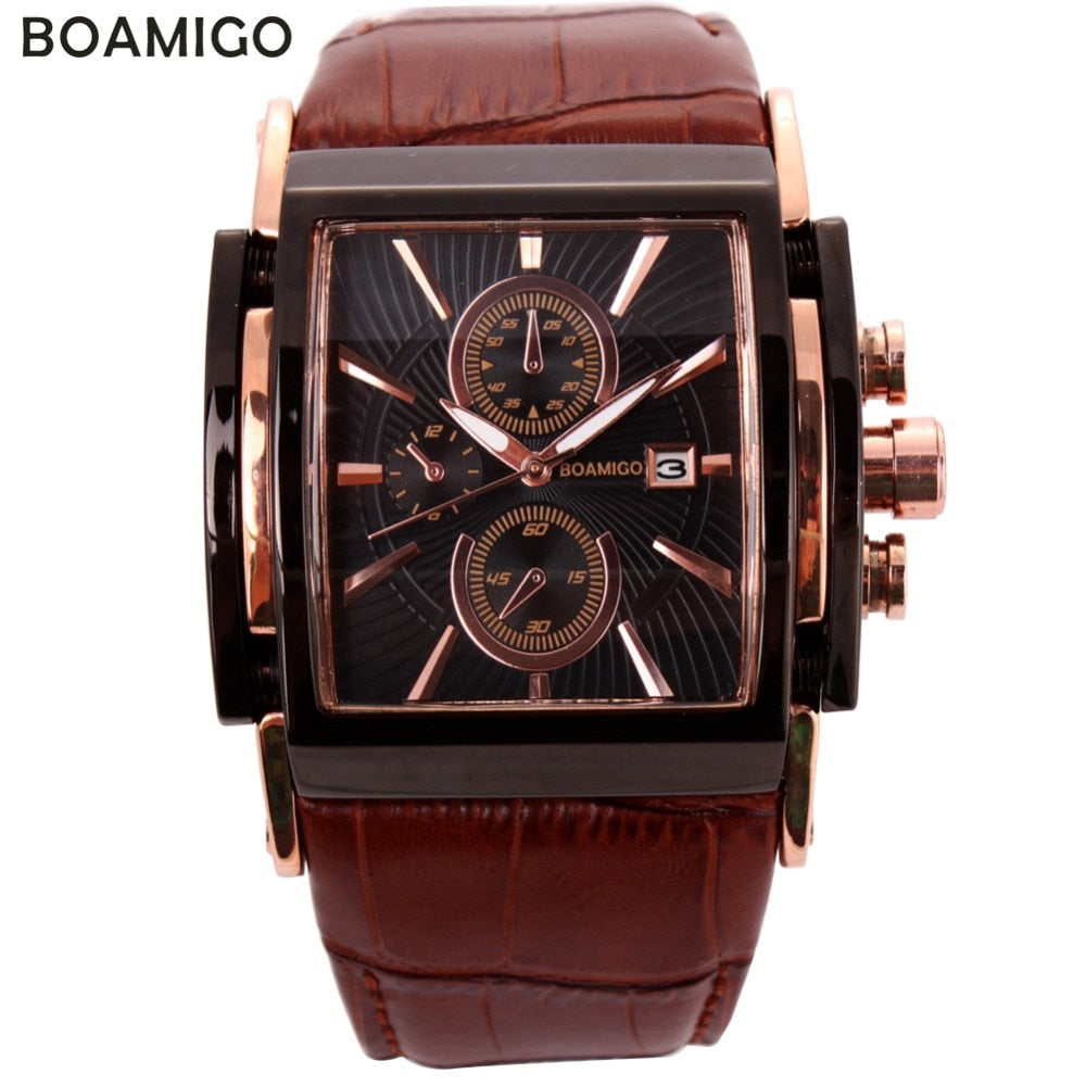 BOAMIGO men quartz watches