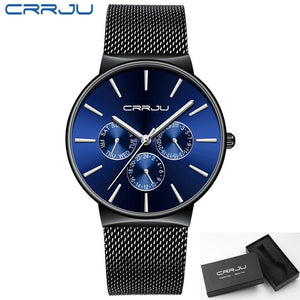 CRRJU Top Brand Luxury Men Watches