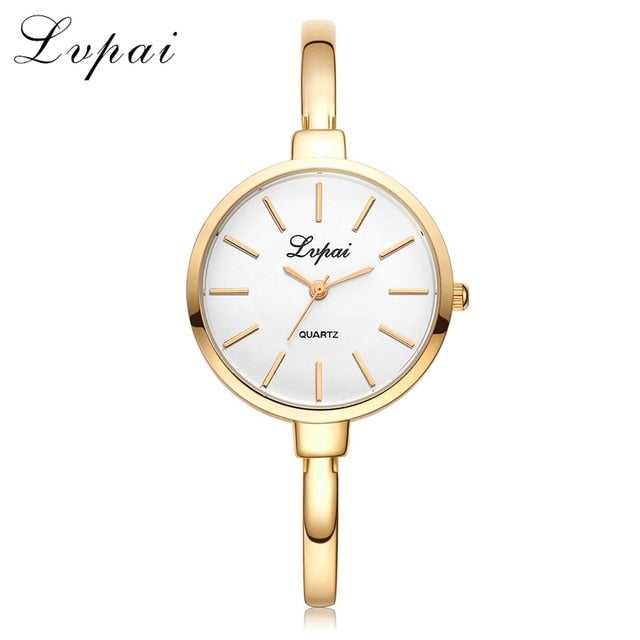 Lvpai Rose Gold Women Bracelet Watches