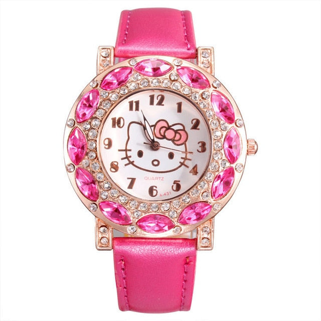 Diamond Hello Kitty watch