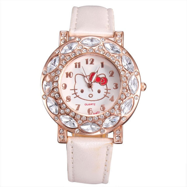 Diamond Hello Kitty watch